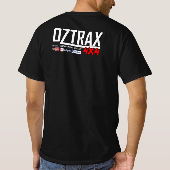 OzTrax 4X4 Logo T-Shirt (Back)