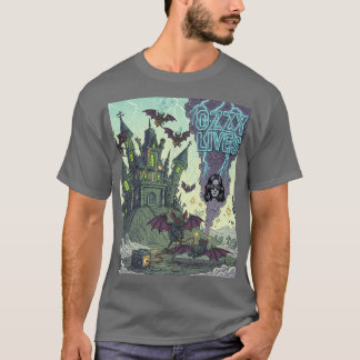 Ozzy Lives-Haunted House  T-Shirt