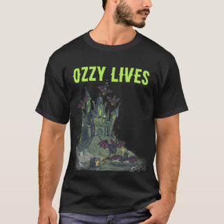 Ozzy Lives-Haunted House  T-Shirt