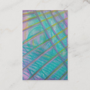 P34 Unique Colorful Abstract Art Business Card