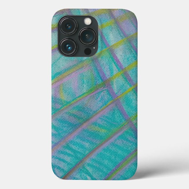 P34 Unique Colourful Abstract Art Case-Mate iPhone Case (Back)