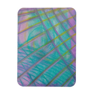 P34 Unique Colourful Abstract Art Magnet