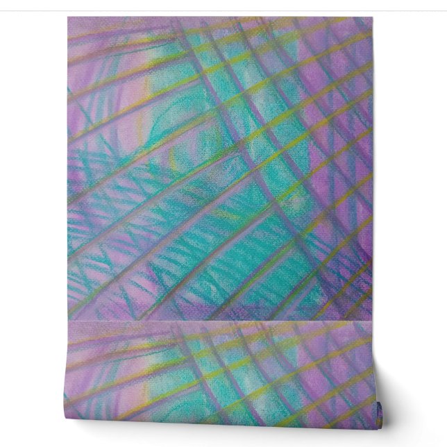 P34 Unique Colourful Abstract Art Wallpaper (Unrolling)