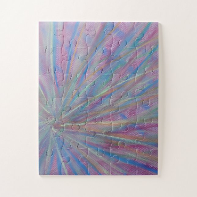 P36 Unique Colourful Abstract Art Jigsaw Puzzle (Vertical)