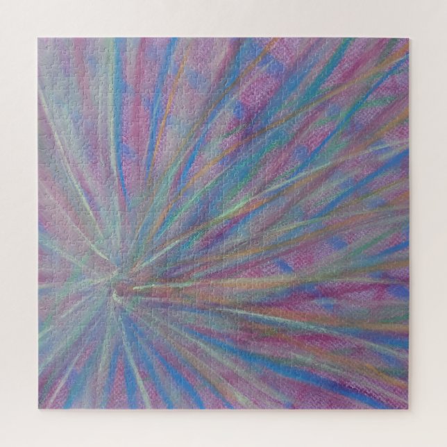 P36 Unique Colourful Abstract Art Jigsaw Puzzle (Vertical)