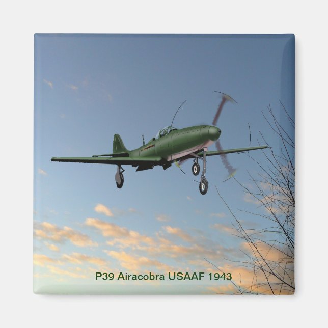P39 Airacobra Magnet (Front)