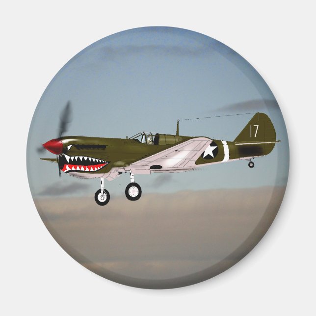 P40 Warhawk Magnet (Front)