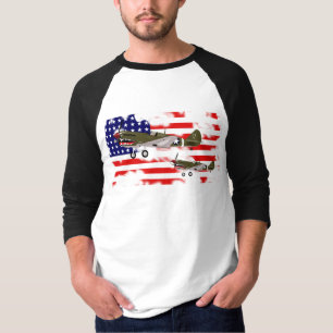 P40 Warhawk Patriotic T-Shirt