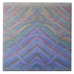 P40M Unique Colourful Abstract Art Ceramic Tile