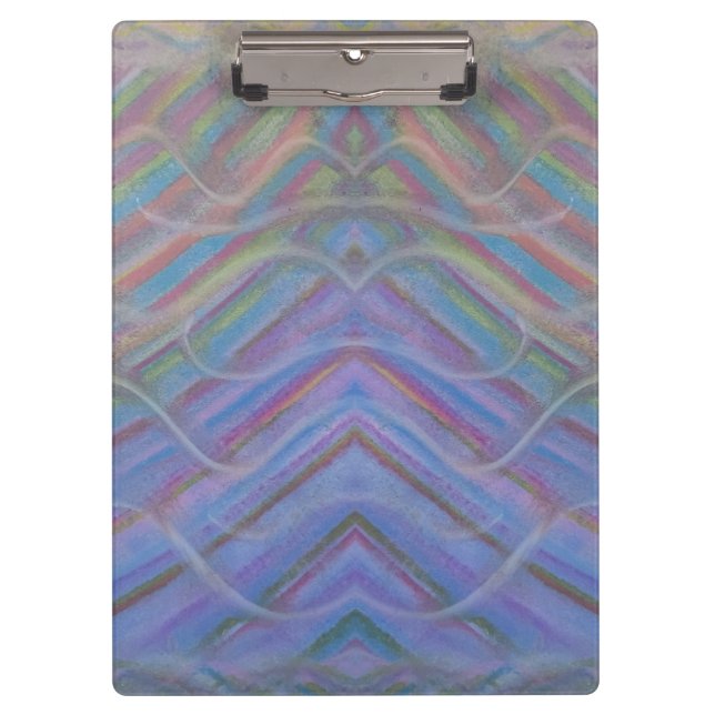 P40M Unique Colourful Abstract Art Clipboard (Front)