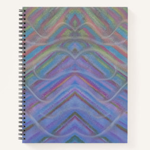 P40M Unique Colourful Abstract Art Notebook