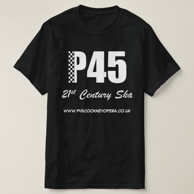 P45 Band T-Shirt (Design Front)