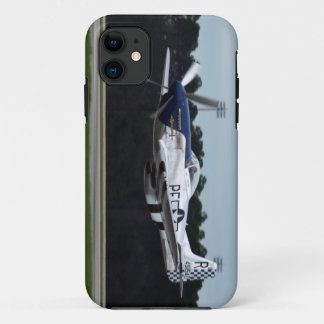 P51 Mustang Low Pass American WW2 Fighter Plane iPhone 11 Case