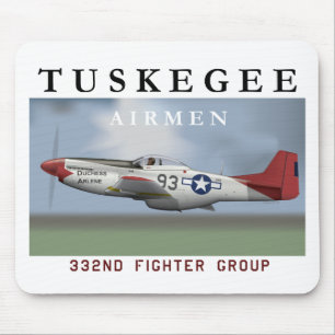P51D 332nd Fighter Group Mouse Pad