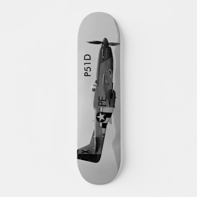 P51D Skateboard (Front)