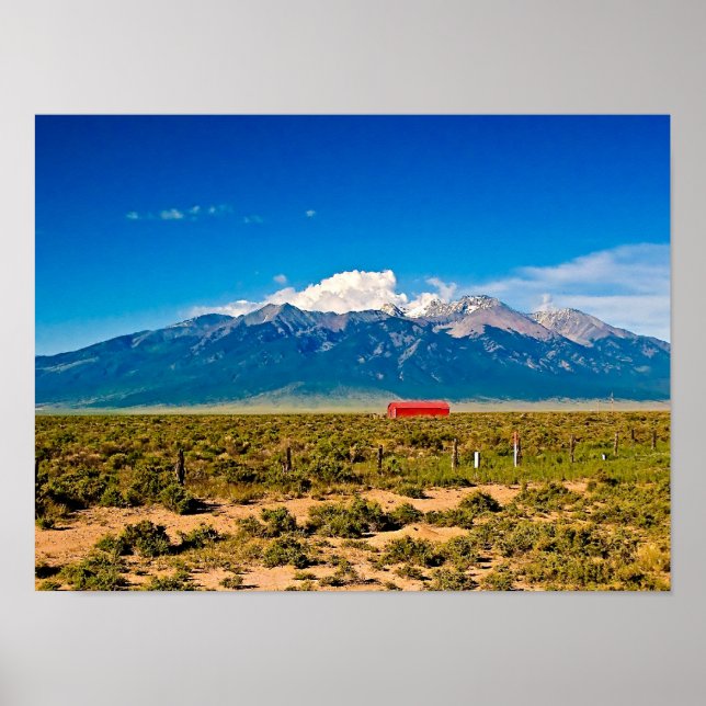 P6190115-Blanca Peak Poster (Front)