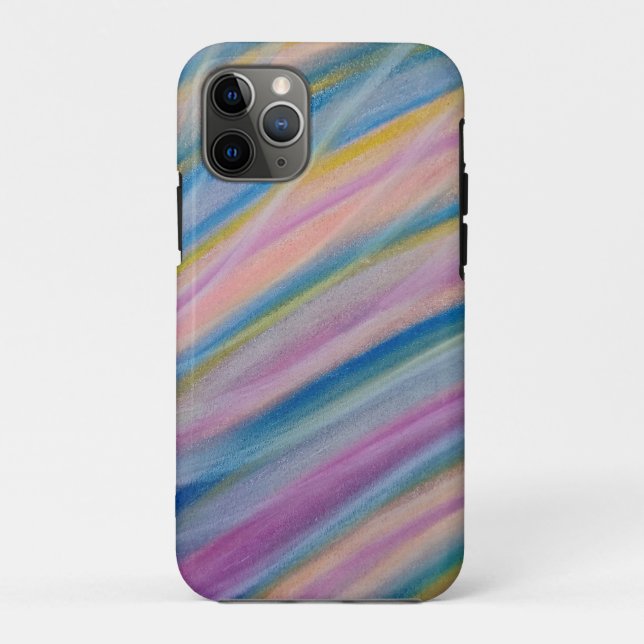 P6 Unique Colorful Abstract Art Case-Mate iPhone Case (Back)