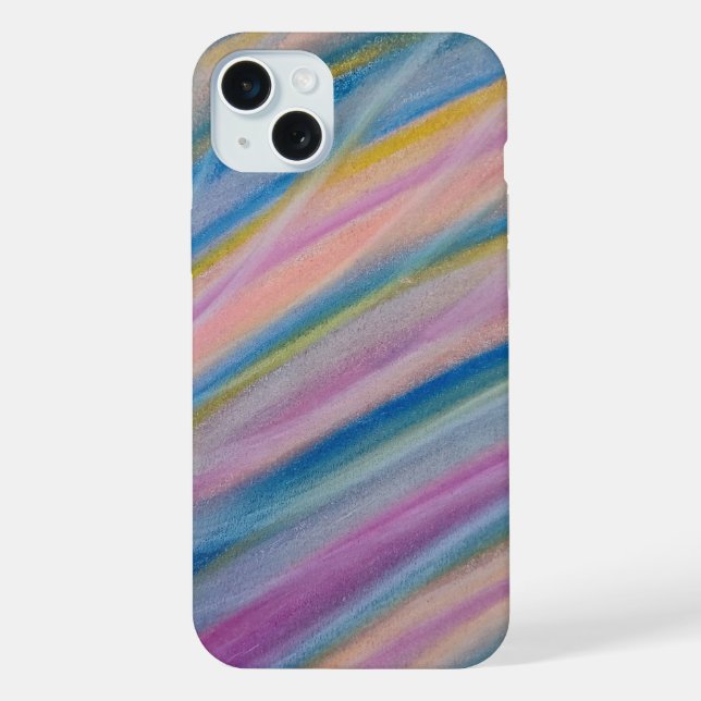 P6 Unique Colorful Abstract Art iPhone Case (Back)