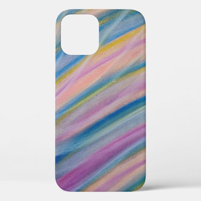 P6 Unique Colourful Abstract Art Case-Mate iPhone Case (Back)