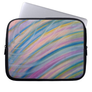 P6 Unique Colourful Abstract Art Laptop Sleeve