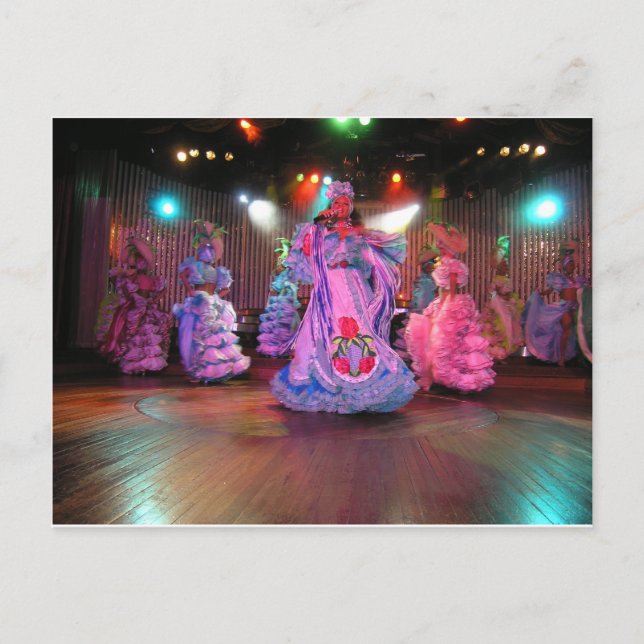 P7070157 Cuban Dance Performance Postcard (Front)