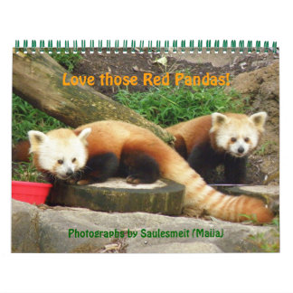 P8310607, Love those Red Pandas!, ... - Customised Calendar