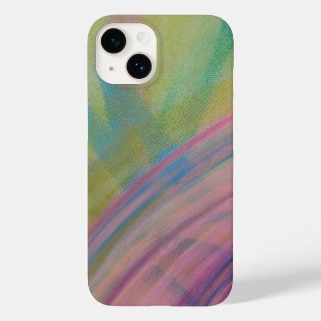 P9 Unique Colourful Abstract Art Case-Mate iPhone Case (Back)