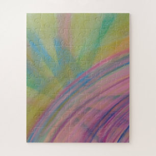 P9 Unique Colourful Abstract Art Jigsaw Puzzle
