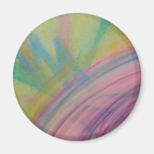 P9 Unique Colourful Abstract Art Magnet