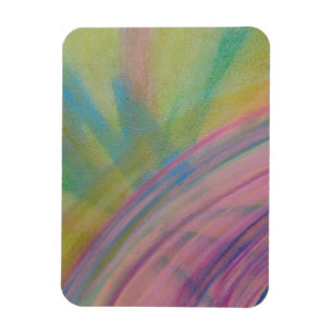 P9 Unique Colourful Abstract Art Magnet