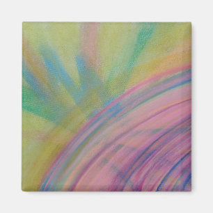 P9 Unique Colourful Abstract Art Magnet