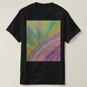 P9 Unique Colourful Abstract Art T-Shirt