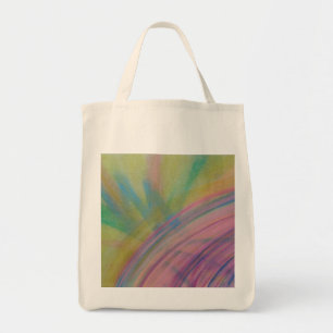 P9 Unique Colourful Abstract Art Tote Bag
