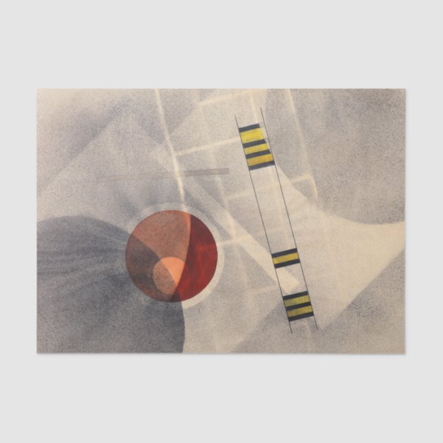 P 20, 1925-1928 by Laszlo Moholy-Nagy Tissue Paper (Front)