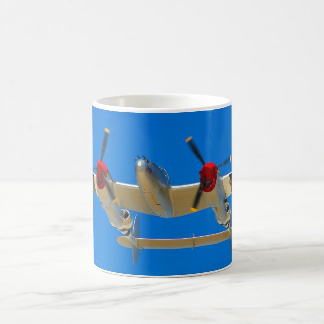 P-38 LIGHTNING COFFEE MUG (Center)