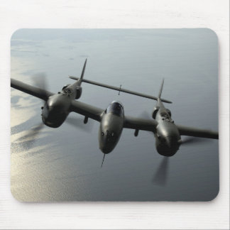 P-38 Lightning Fighter Aircraft Mouse Pad