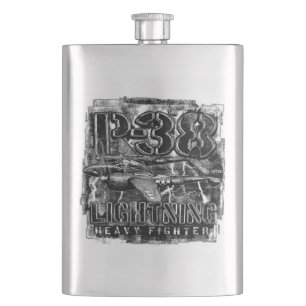 P-38 Lightning Hip Flask