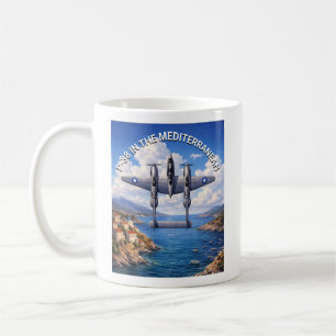 P-38 Lightning in the Mediterranean Theater Coffee Mug