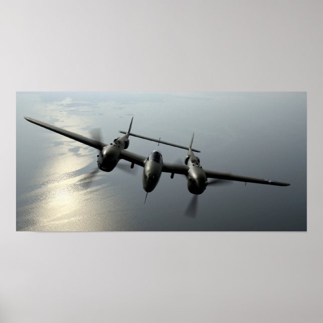 P-38 Lightning Poster (Front)