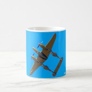 P-38L LIGHTNING COFFEE MUG