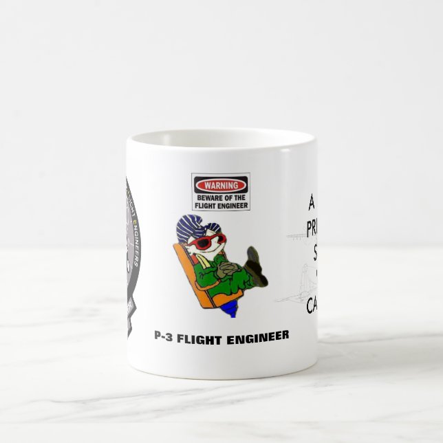 P-3 IBNFE Pre-Flight 15oz Mug (Center)