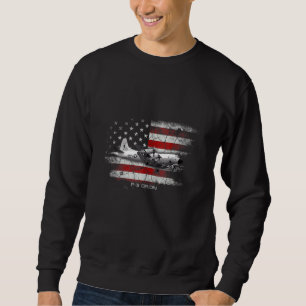 P 3 Orion Anti Submarine Aeroplane Flag Pilot Vete Sweatshirt
