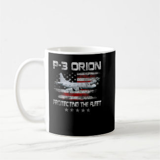P-3 Orion Sub Hunter ASW Aeroplane Vintage Veteran Coffee Mug