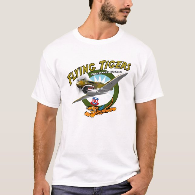 P-40 Flying Tigers T-Shirt (Front)