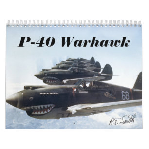 P-40 Warhawk Calendar