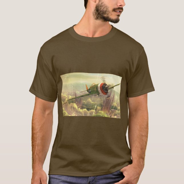 P-47 aeroplane T-shirt (Front)