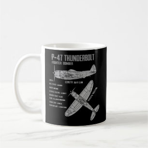P-47 Thunderbolt Coffee Mug