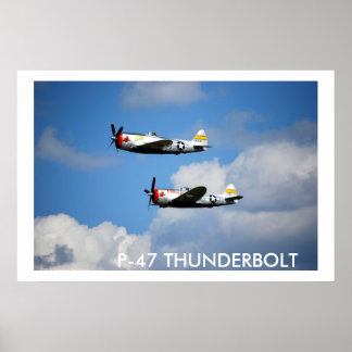 P-47 THUNDERBOLT "Nice Jugs" Poster