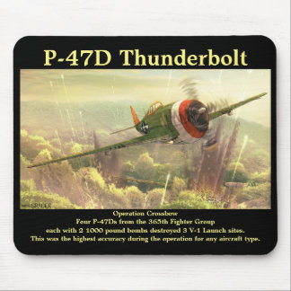 P-47D Thunderbolt Mouse Pad