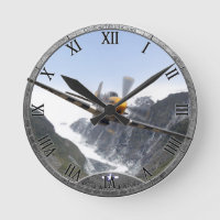 P-51 Mustang Clock